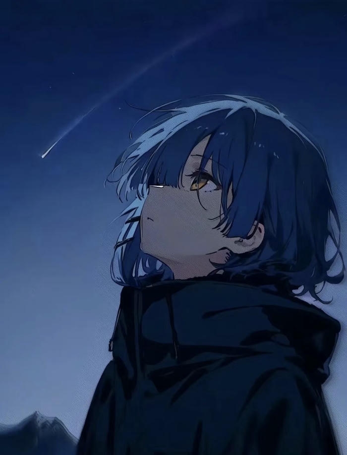 anime thất tình nhìn lên trời