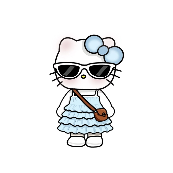 avatar Hello Kitty chibi dễ thương dành cho fan
