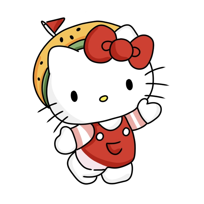 avatar Hello Kitty cute chibi dễ thương nhìn là mê