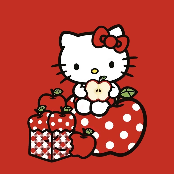 avatar Hello Kitty ngọt ngào phong cách kawaii