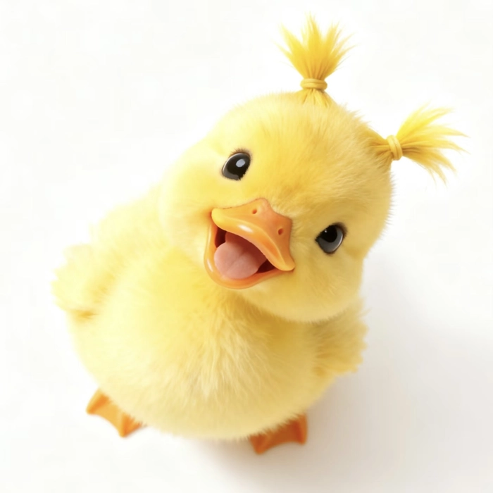 avatar vịt cute phong cách hoạt hình đáng yêu nhất