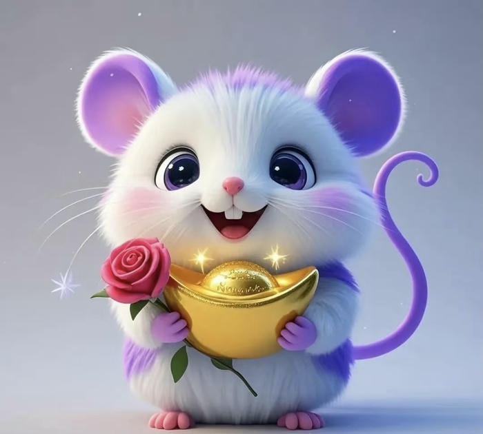 chuột hamster chibi cute dễ mến