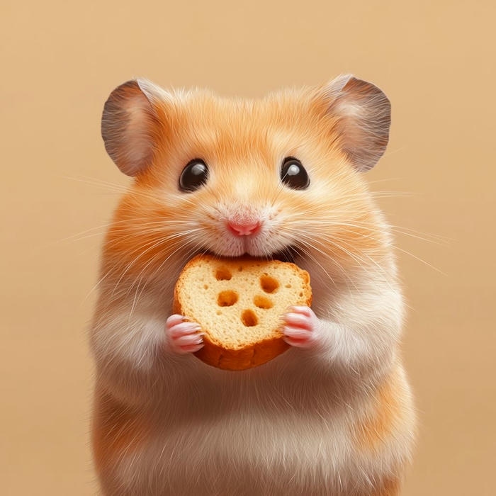 chuột hamster chibi cute dễ nhìn