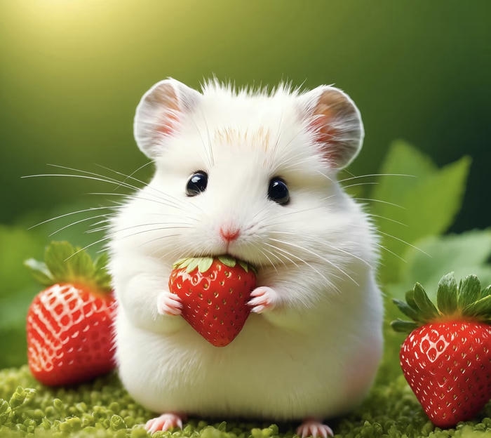 chuột hamster chibi cute sinh động