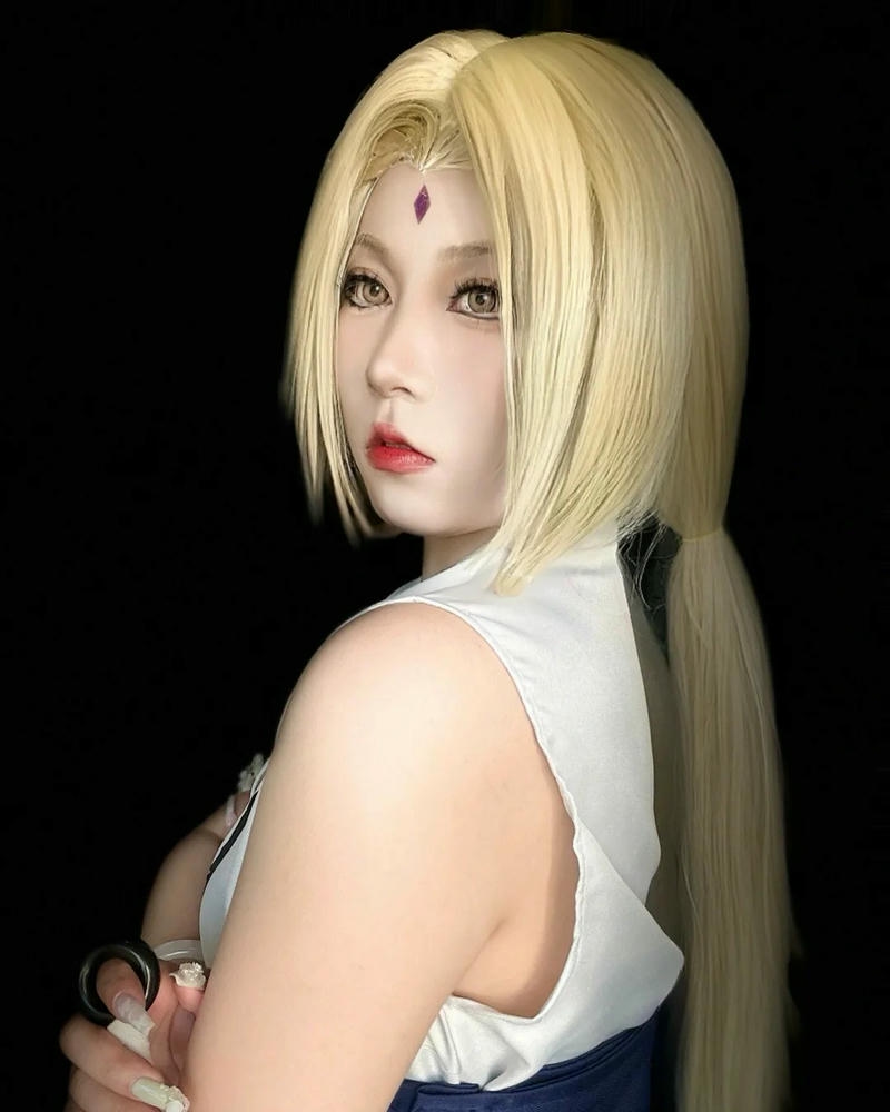 cosplay tsunade góc nghiêng thần thánh quyến rũ bí ẩn