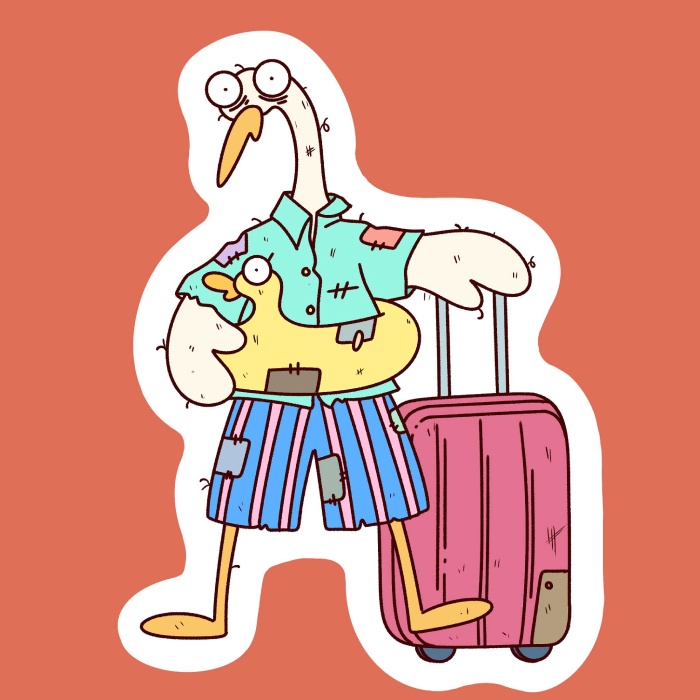 đưa vào đoạn chat kiểu sticker cò lõ