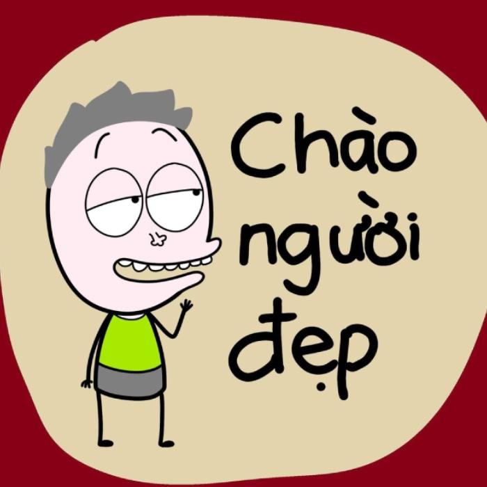 gửi cảm xúc qua sticker chữ