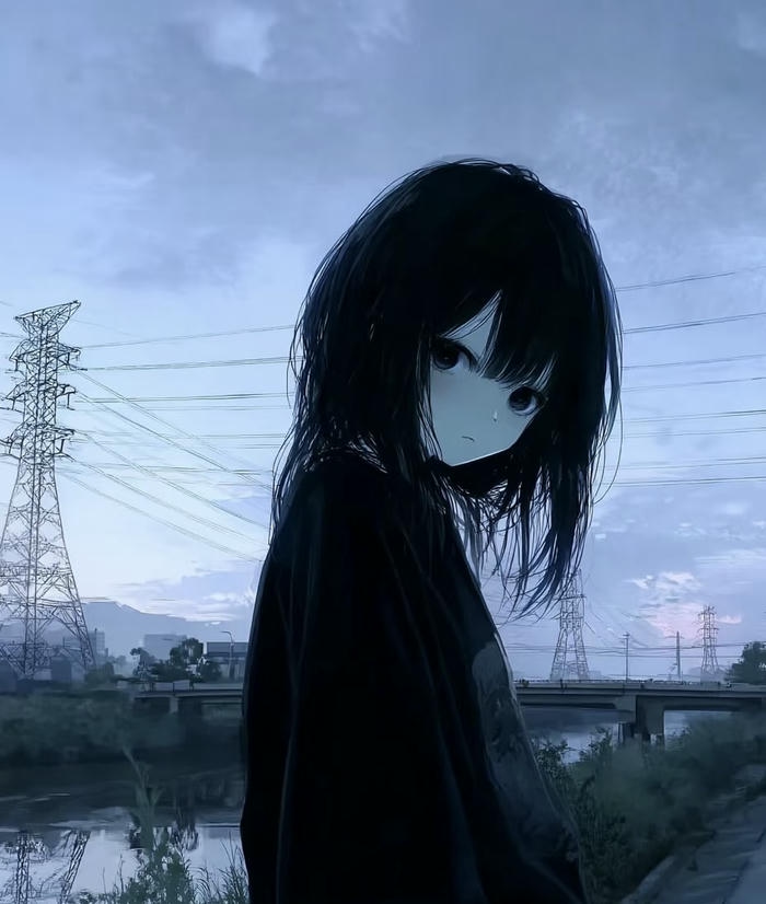 hình ảnh anime thất tình buồn