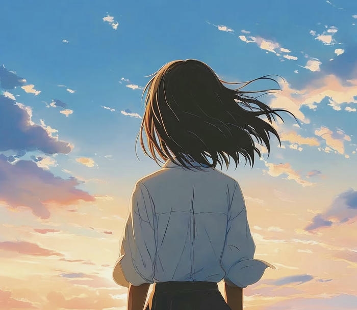 hình ảnh anime thất tình rơi lệ thầm