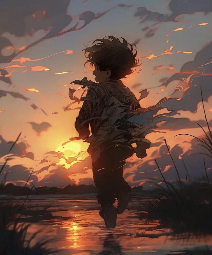 hình ảnh anime thất tình trống rỗng