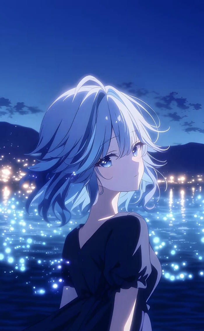 hình ảnh anime thất tình xa cách