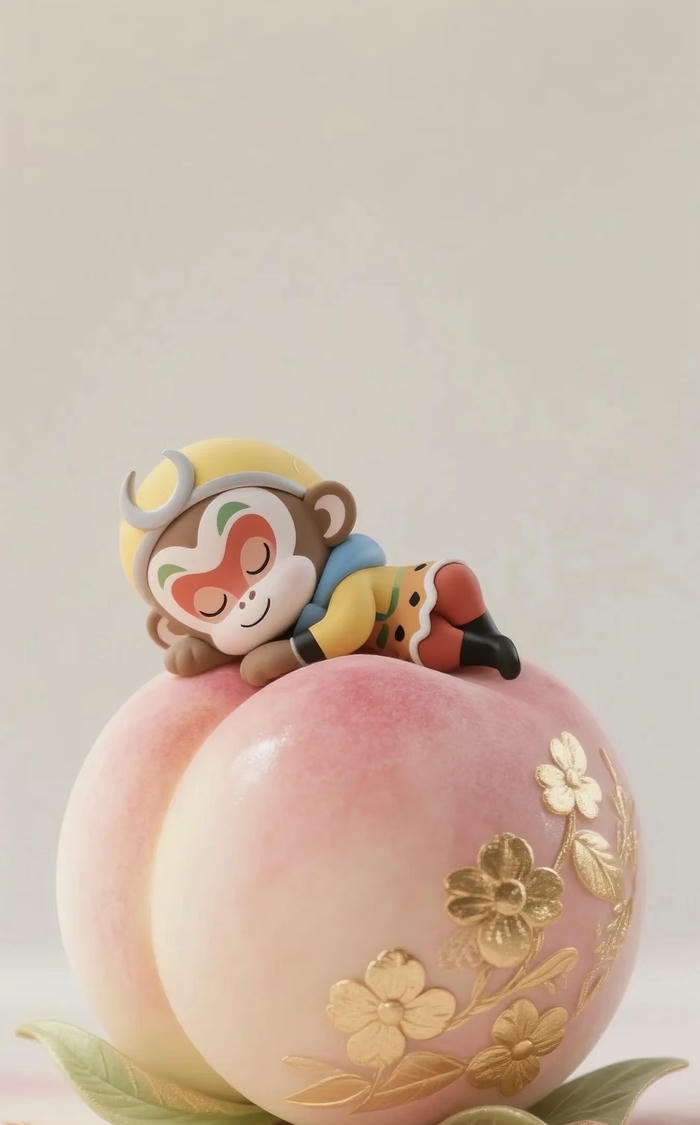 hình ảnh khỉ chibi cute dễ thương