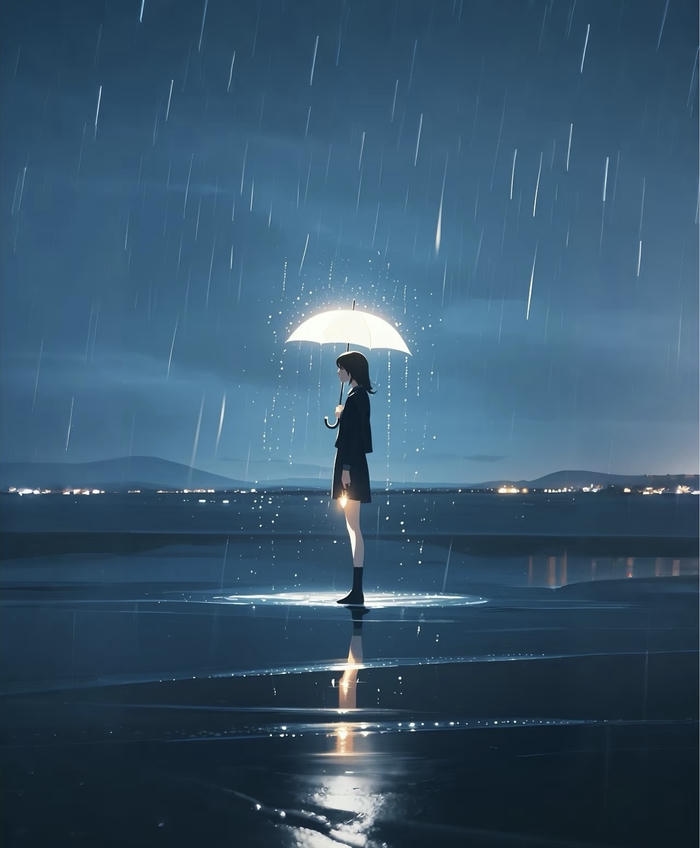 hình anime buồn trống rỗng tâm hồn