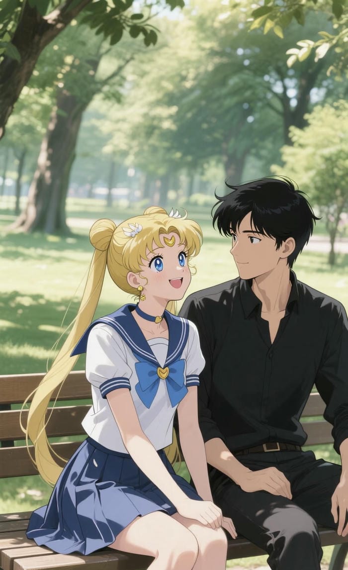 hình anime tình yêu dễ thương