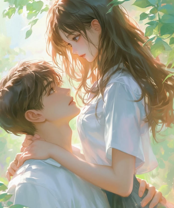 hình anime tình yêu thanh xuân