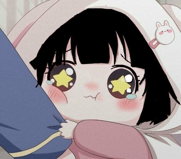 hình chibi buồn cảm giác lạ