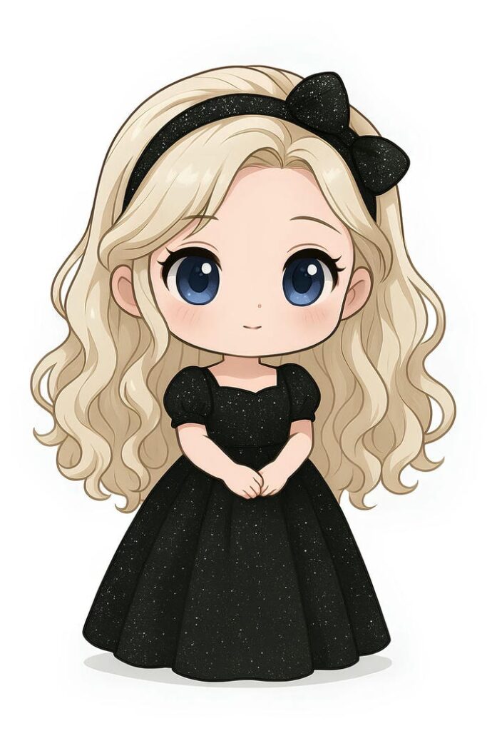 hình chibi đẹp nhẹ nhàng yêu