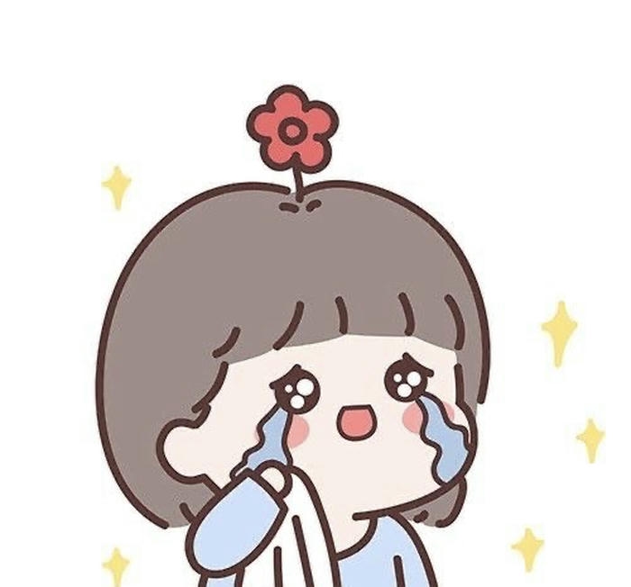 hình chibi tâm trạng cực buồn tủi