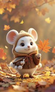 hình chuột hamster chibi đáng yêu