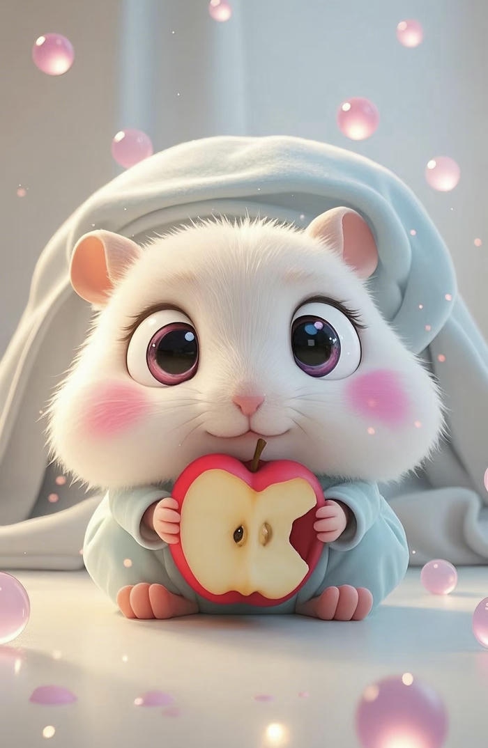 hình chuột hamster chibi xinh xắn