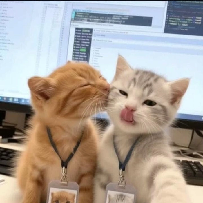 hình meme hôn dễ thương hài hước dùng để thả thính vui nhộn