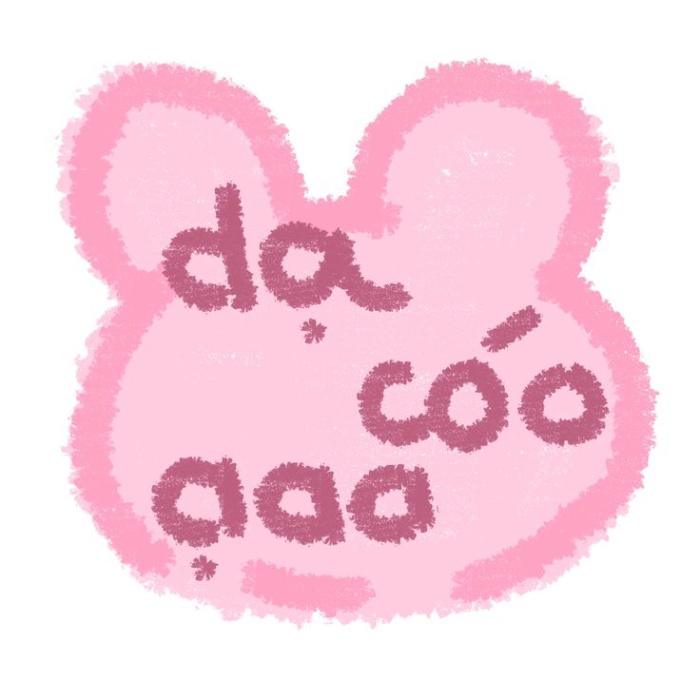 hình minh họa sticker chữ vui