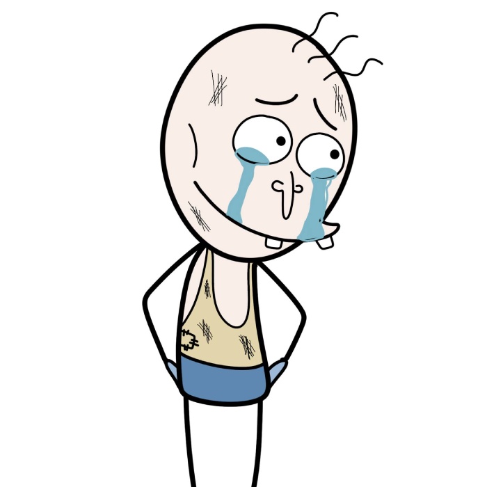 hình sticker trần bơm dùng chat vui