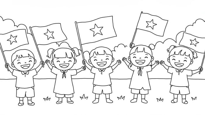 hình tranh tô màu cho bé 4-5 tuổi dễ thương