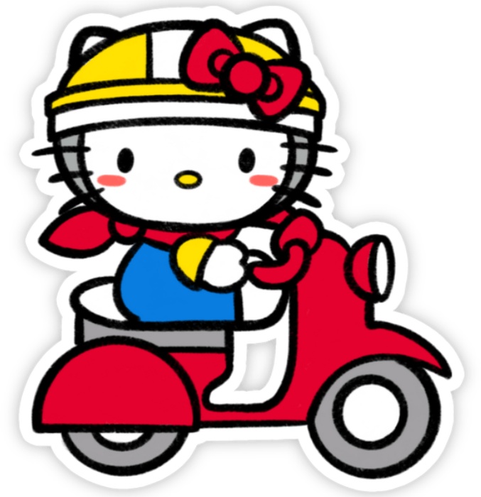 hình trò chuyện có sticker dễ thương