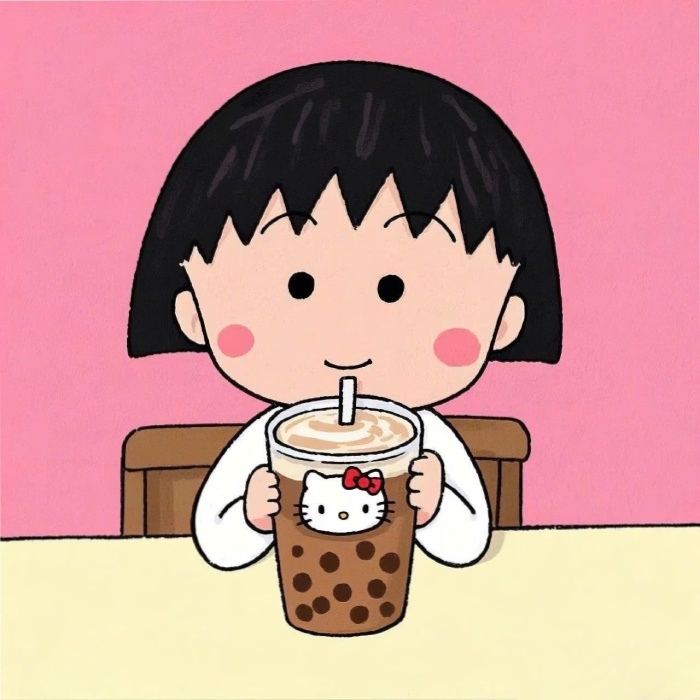 không cần nói nhiều dùng sticker trà sữa là hiểu