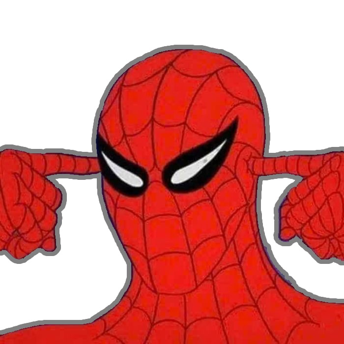 người nhện siêu anh hùng đỏ sticker hài