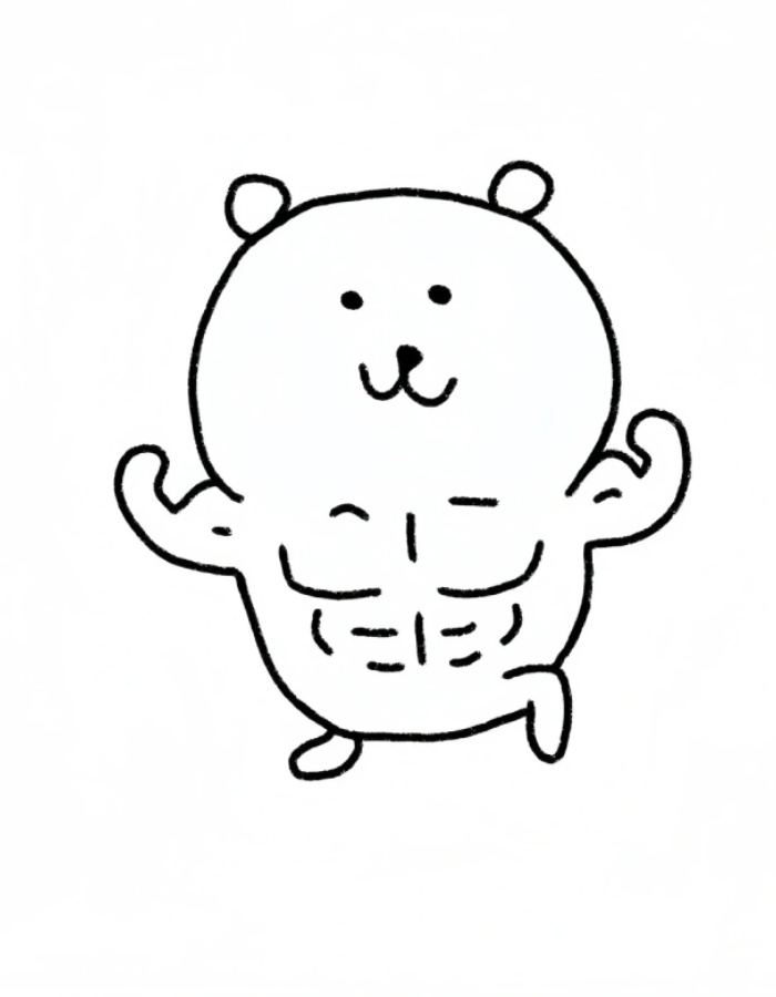 nhắn tin online dùng hình sticker cute không màu