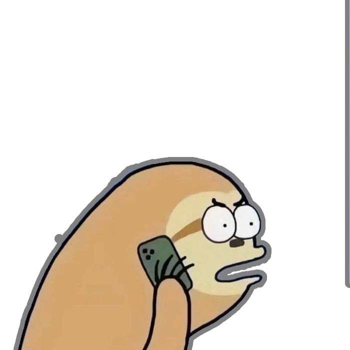 nhân vật gọi điện sticker hài gây cười