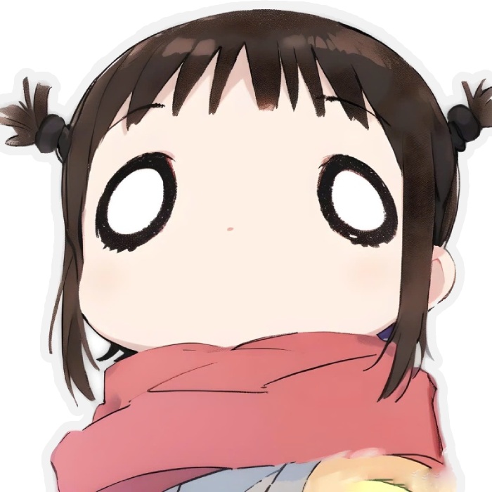 sticker anime khuôn mặt đơ hài hước