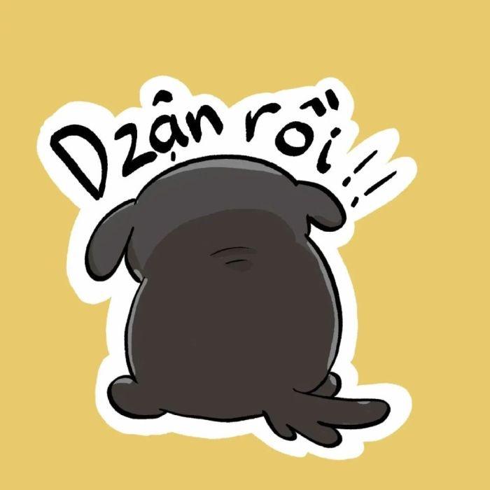 sticker chữ làm nổi bật tin nhắn