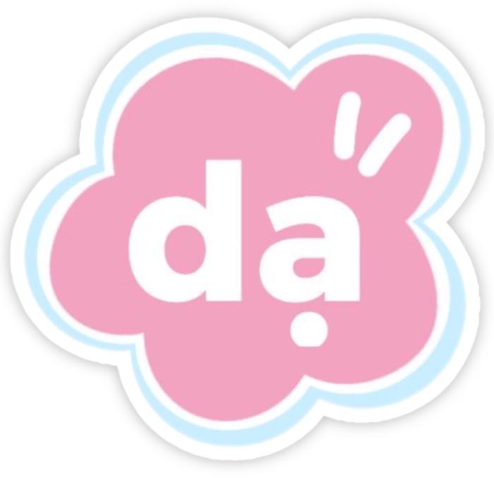 sticker chữ ngoan ngoãn gửi nhanh