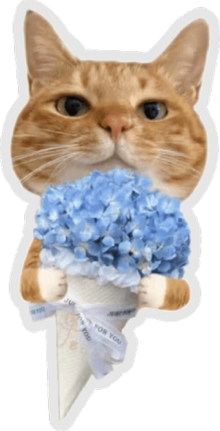 sticker hoa nhiều trên mạng xã hội