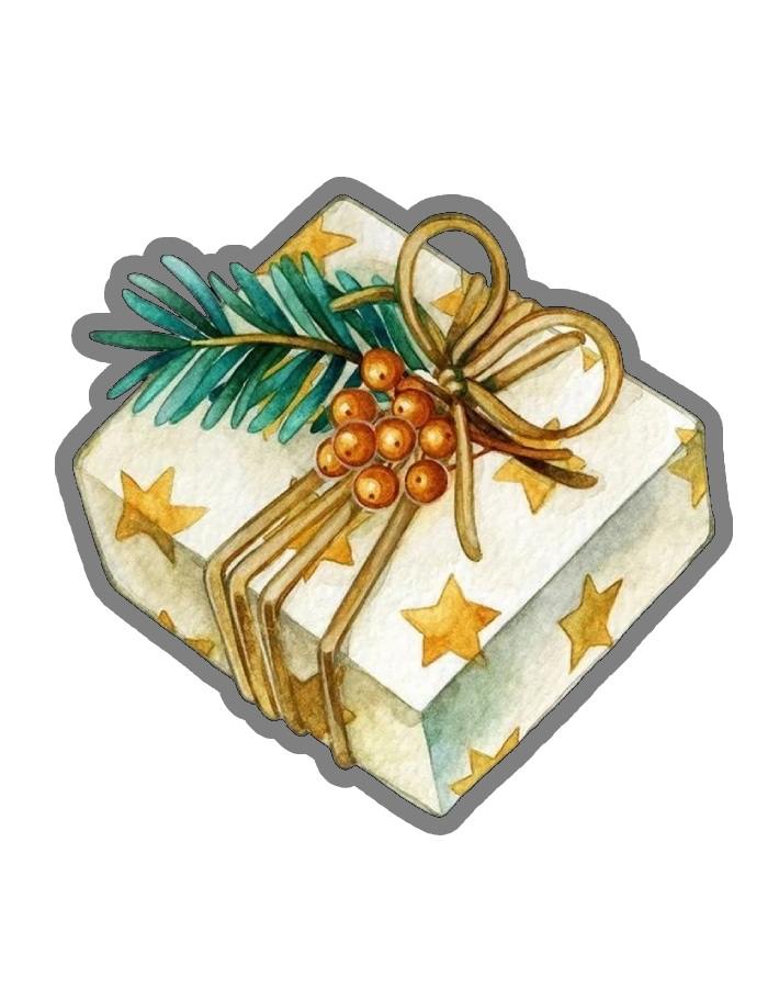 sticker noel hộ quà nhắn tin cho bạn bè