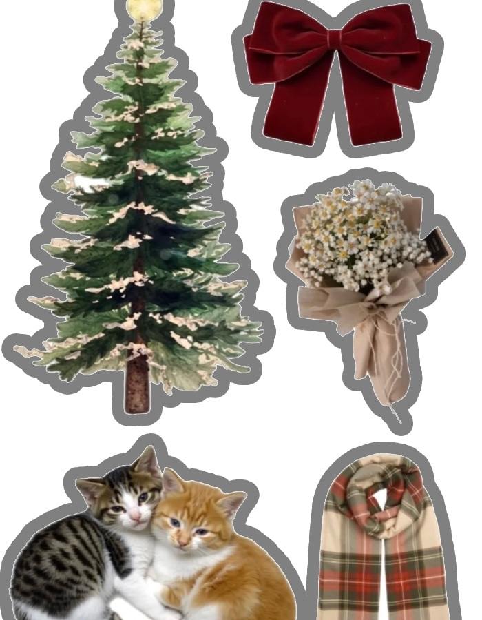 sưu tập sticker noel đêm giáng sinh