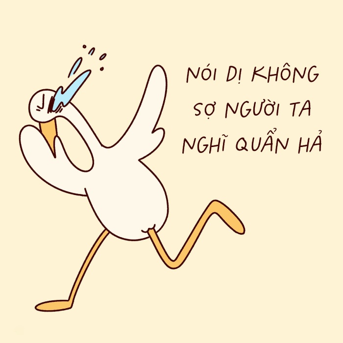 thả đúng lúc trông rất sticker cò lõ