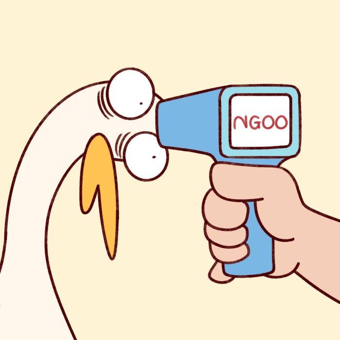 thêm chút ngớ người sticker cò lõ