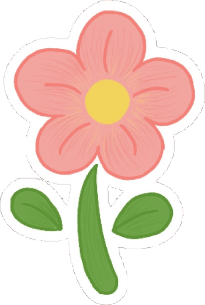 tin nhắn với hoa sticker trông sinh động hơn