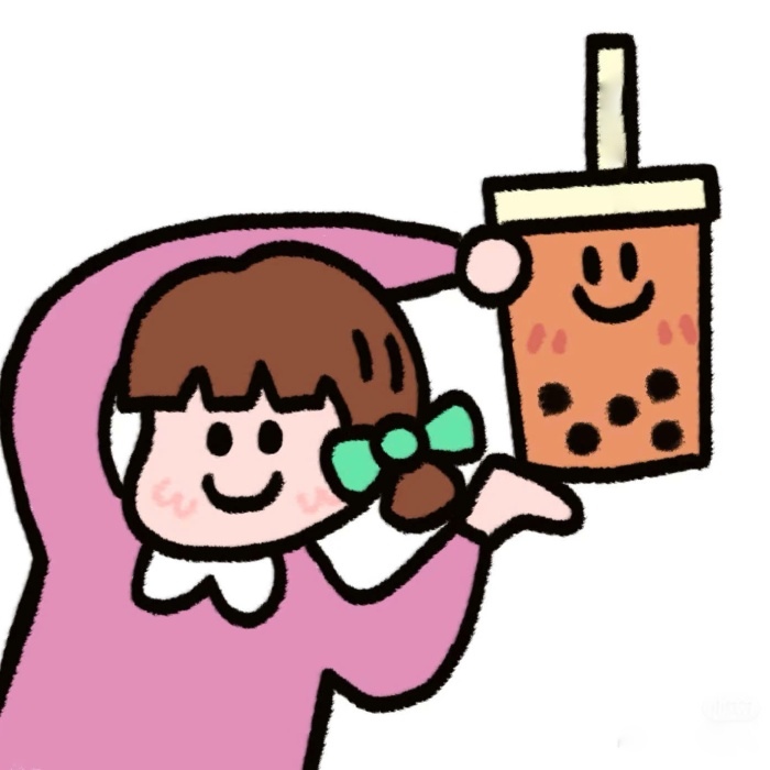 trả lời nhanh bằng sticker trà sữa