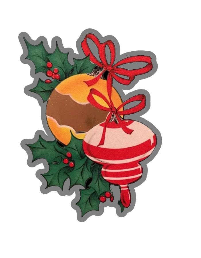 trang trí tin nhắn sticker noel đêm tuyết