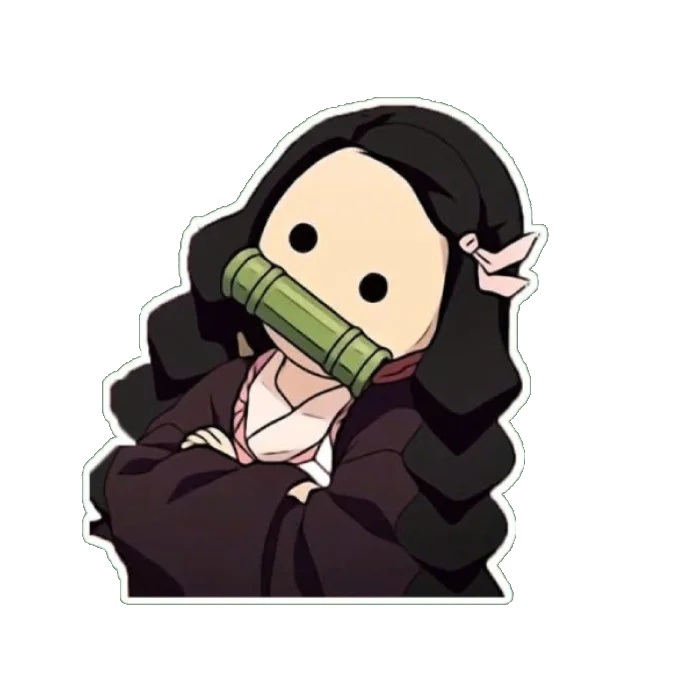 vẻ đáng yêu toát ra từ sticker anime