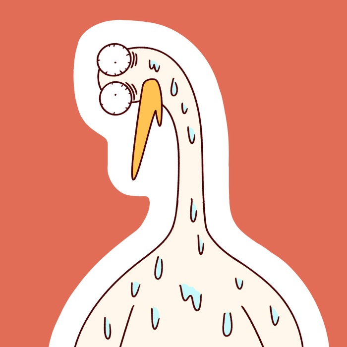 xử lý tình huống bằng sticker cò lõ