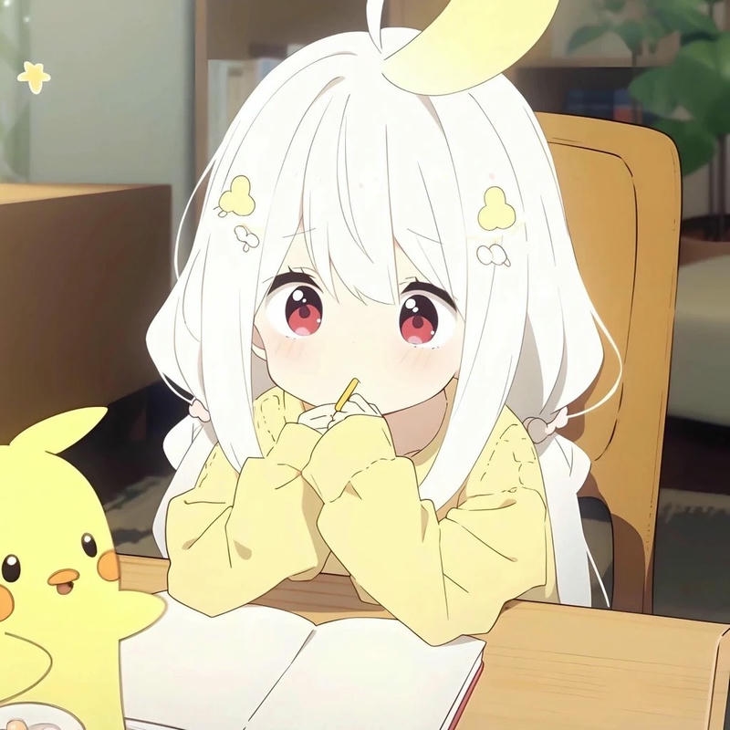 Ảnh avatar chibi cute bé gái mặc áo Pikachu