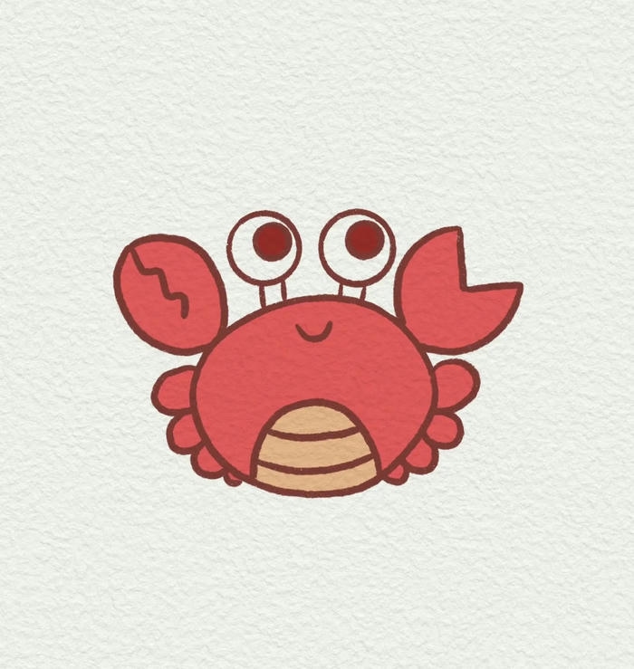 Ảnh chibi con cua mắt lác