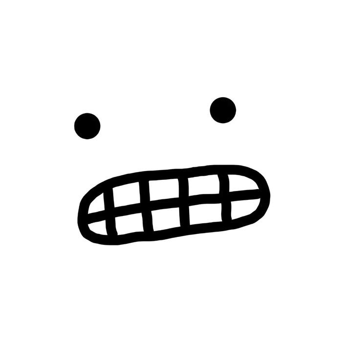 Các alt avatar trắng tinh hình vẽ mặt nhăn nhó hài hước