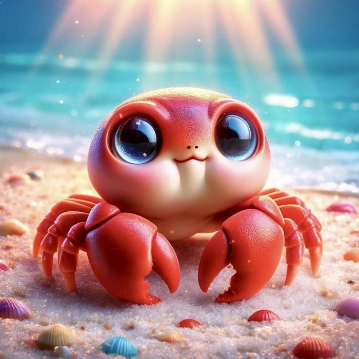 Chibi con cua mắt to tròn long lanh